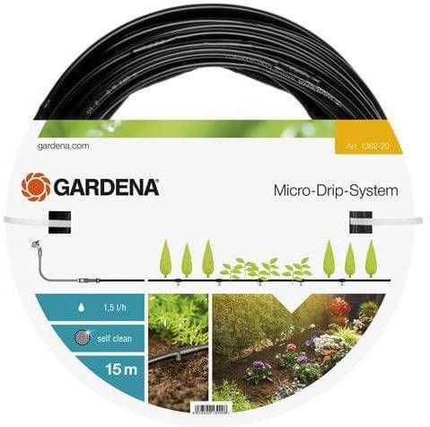 Gardena Bovengrondse Druppelbuis 4.6 Mm(3/16 Inch) Bewateringstoebehoor 15