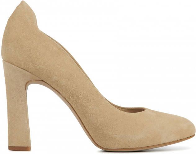 Unisa Pascual suède pumps beige