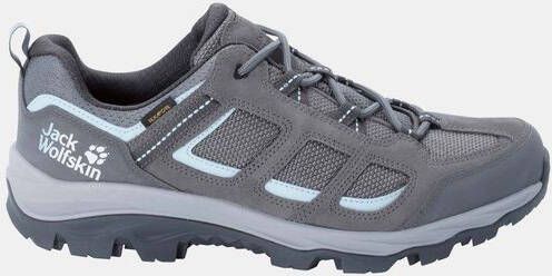 Jack Wolfskin Vojo 3 Texapore Low Wandelschoenen Dames Middengrijs/Lichtblauw