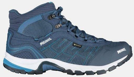Meindl Quebec Mid Gore Tex Comfort Fit Wandelschoen Dames Blauw