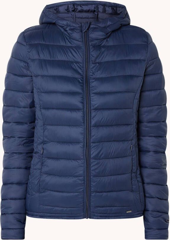 America Today Jacky Hood gewatteerd jack met ritszakken en capuchon