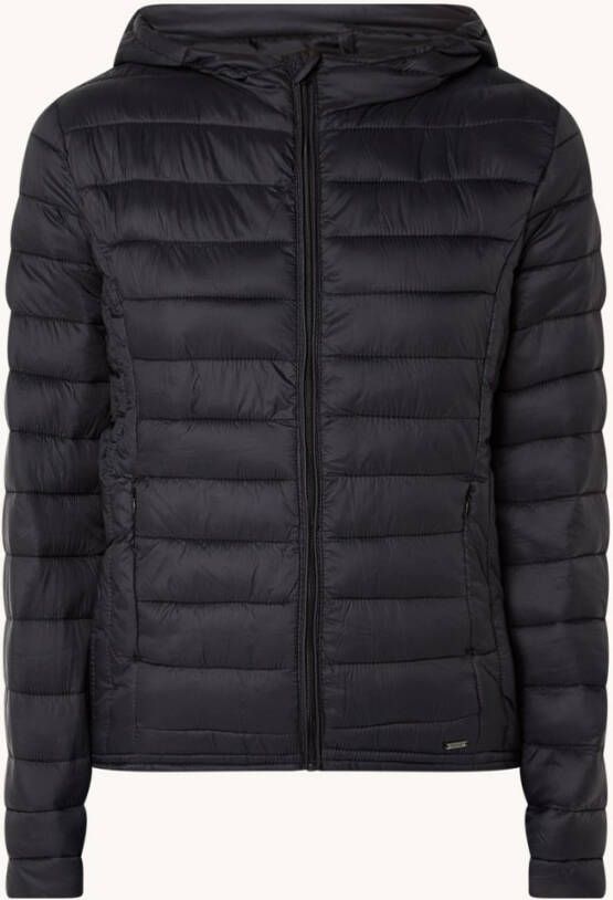 America Today Jacky Hood gewatteerd jack met ritszakken en capuchon