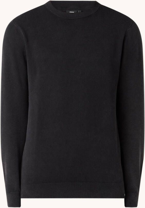 America Today Keith fijngebreide pullover met ronde hals