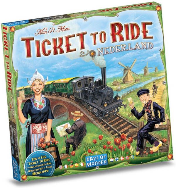 Days of Wonder Ticket to Ride Nederland uitbreidingsspel
