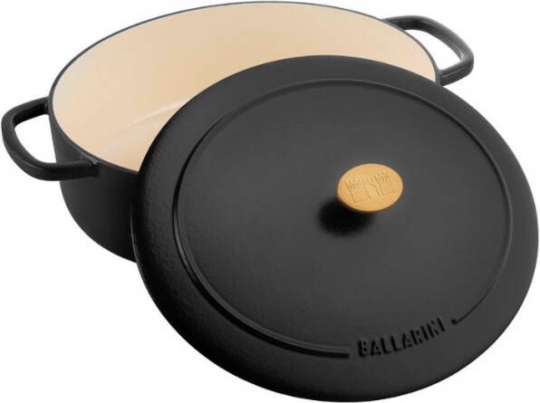 Ballarini Bellamonte braadpan ovaal 29cm 4, 5L Zwart