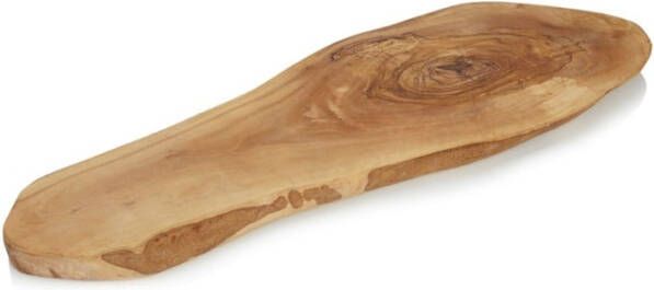 Bowls and Dishes Pure Olive Wood Tapasplank 55 x 60 cm