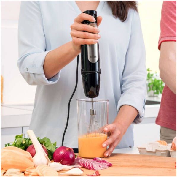 Braun MultiQuick 7 MQ7035X Keukenmachines en mixers Zwart