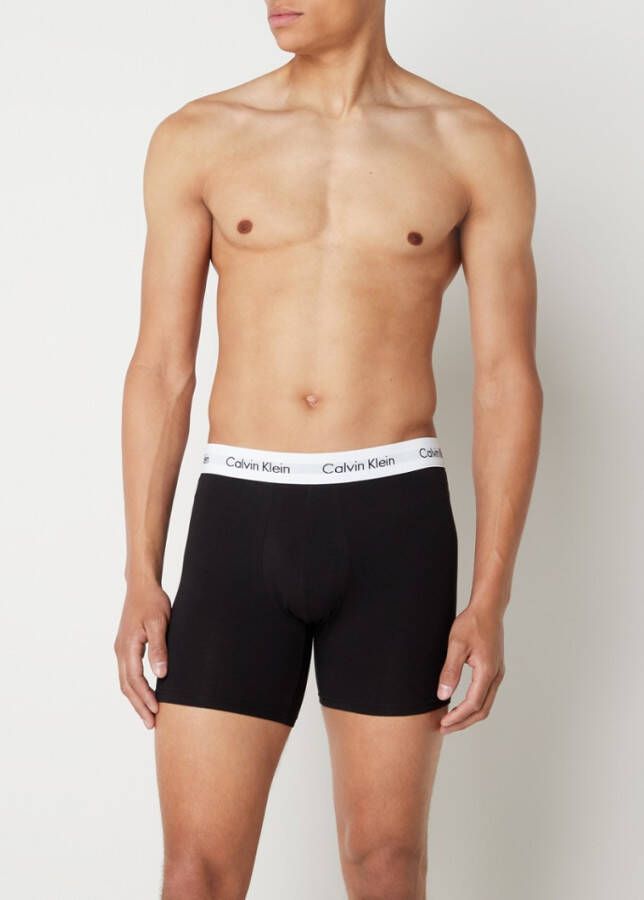 Calvin Klein Boxershorts met logoband in 3 pack