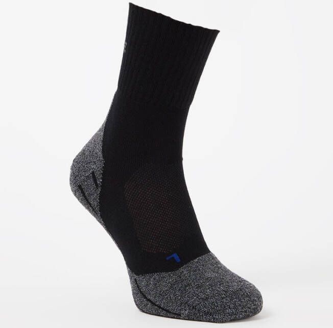 FALKE Sport TK2 Short Cool wandelsokken zwart/grijs