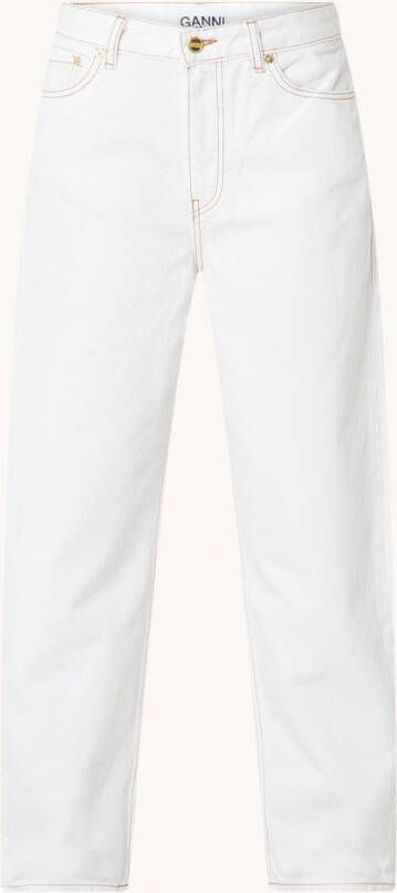 Ganni Stary high waist loose fit jeans van biologisch katoen