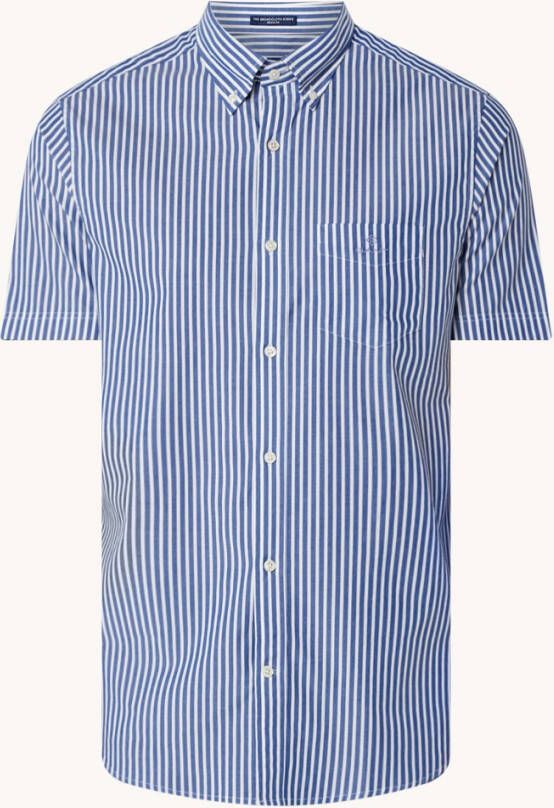 Gant shirt km casual 3062001 436 , Blauw, Heren