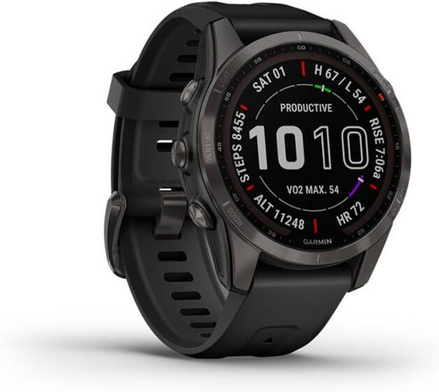 Garmin Fenix 7S Sapphire Solar smartwatch 010 02539 25