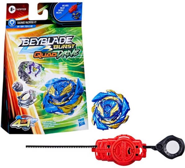Hasbro Beyblade Quad Drive Starter Pack Salvage Valtryek prik -/werptol