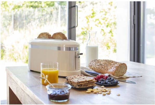 KitchenAid 2 slice broodrooster 1 slot 5KMT3115EAC Amandelwit