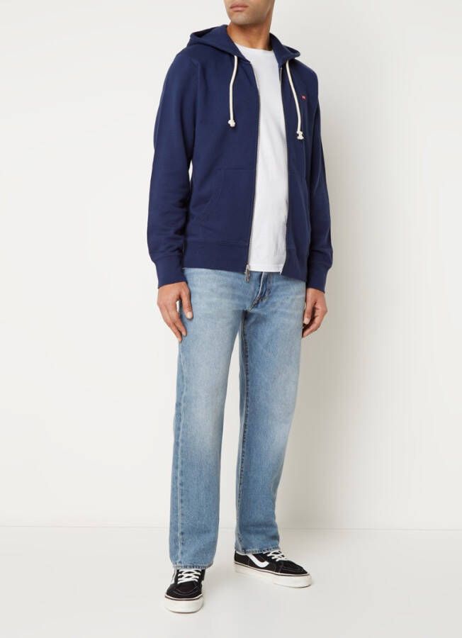 Levi's Nieuwe originele Zip Up Charcoal Heather XX 34584 0000 , Grijs, Heren