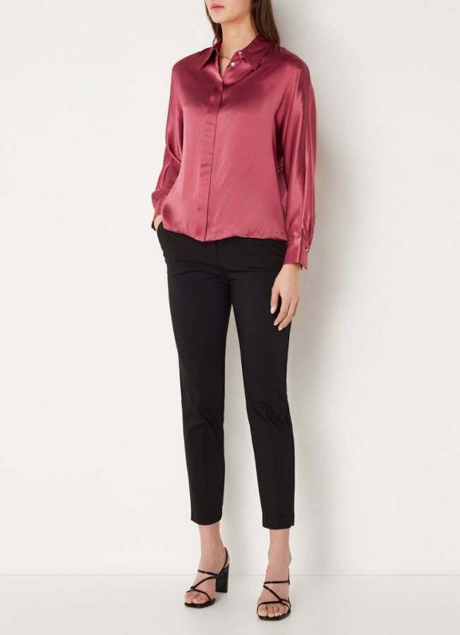 Mango Batanga blouse van zijde