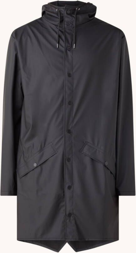 Rains Unisex jas met kap, waterafstotend Mi Long Jacket