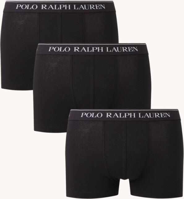 Ralph Lauren Boxershorts met logoband in 3 pack