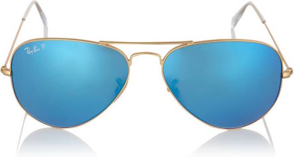 Ray-Ban Ray Ban Zonnebrillen RB3025 Aviator Flash Lenses Polarized 112/4L