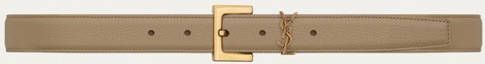 Saint Laurent Cassandre riem van kalfsleer
