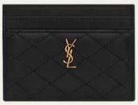Saint Laurent Gaby pasjeshouder van quilted lamsleer