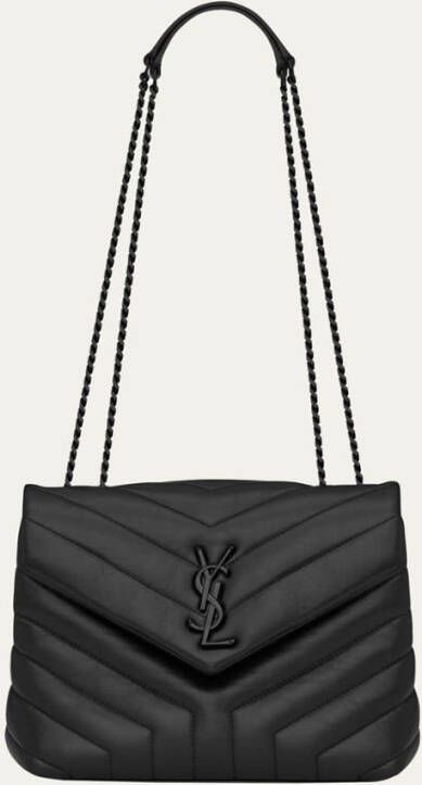 Saint Laurent Loulou Small schoudertas van quilted kalfsleer