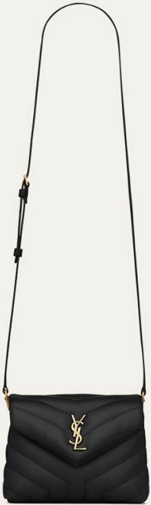 Saint Laurent Loulou Toy crossbodytas van quilted kalfsleer