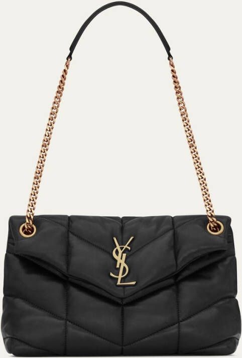 Saint Laurent Puffer Small schoudertas van quilted lamsleer