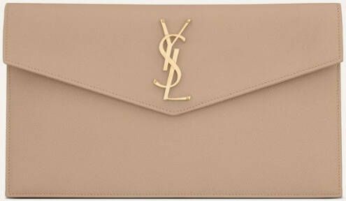 Saint Laurent Uptown clutch van kalfsleer