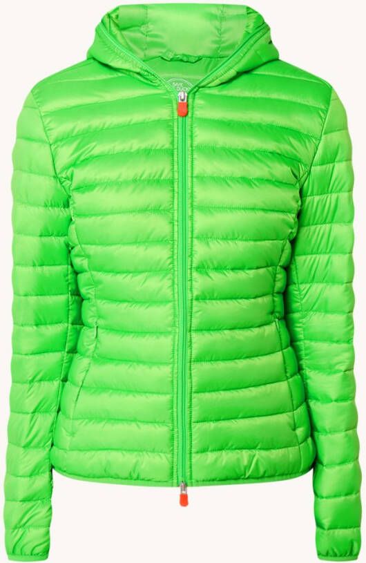 Save the Duck Kyla gewatteerd jack met capuchon en ritszakken