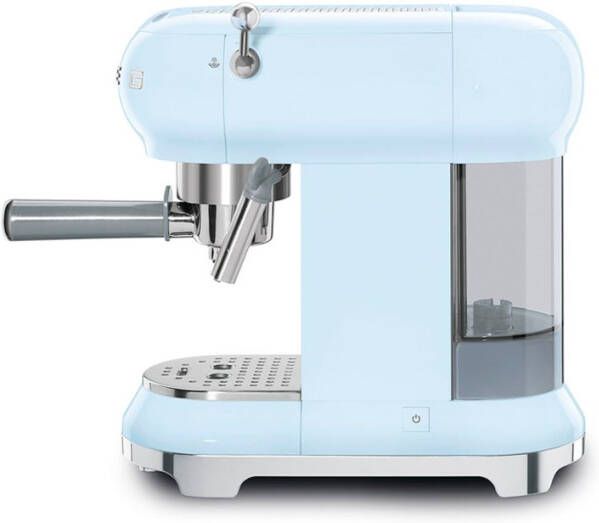 Smeg 50's Style espressomachine ECF01PBEU pastelblauw