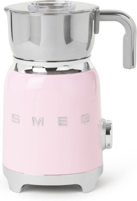 Smeg MFF01PKEU Automatische melkopschuimer Roze