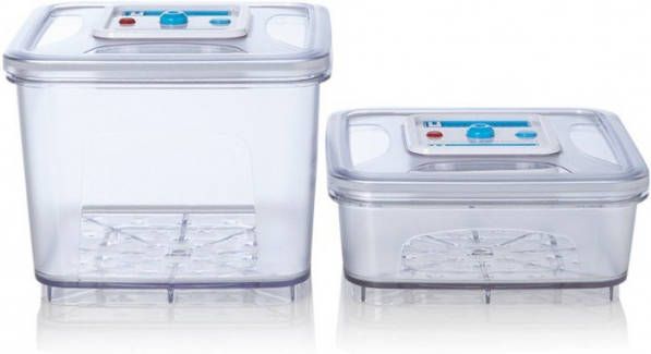 Solis 92279 Bewaar Container Vacuum 2 stuks Kookaccessoires