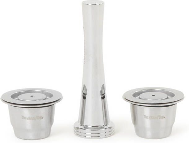 The Good Cup Hervulbare koffiecupset voor Nespresso 3 delig