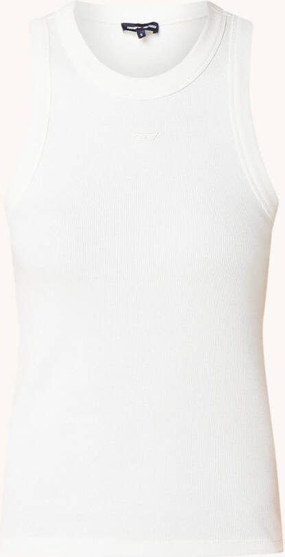 Tommy Hilfiger Top Wit 10S101695 02S , Wit, Dames