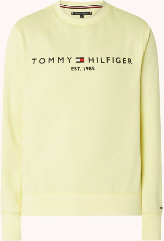 Tommy Hilfiger Truien & Vesten Geel Heren