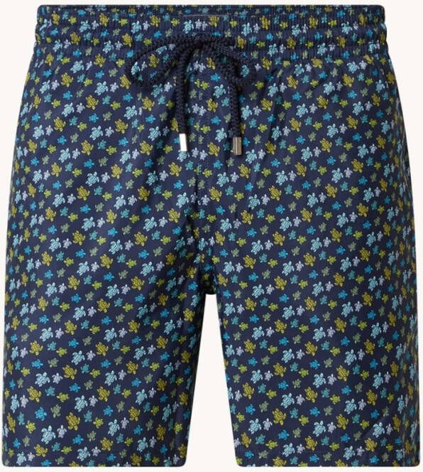 Vilebrequin Zwemshorts met print en steekzakken