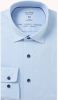 OLYMP Luxor 24/Seven Modern Fit Jersey shirt blauw, Pied De Poule online kopen