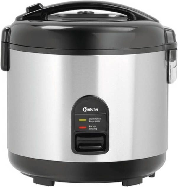 Rijstkoker voor 2 10 personen Met Stoominzet Bartscher