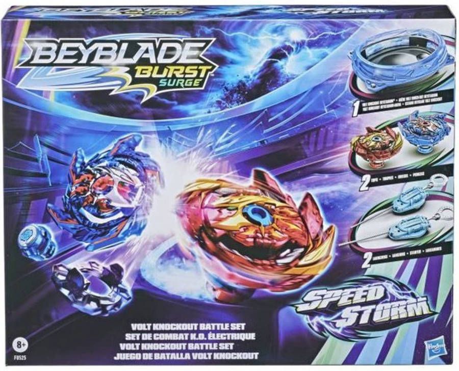 Hasbro BeyBlade SpeedStorm Volt Knockout Battle Set