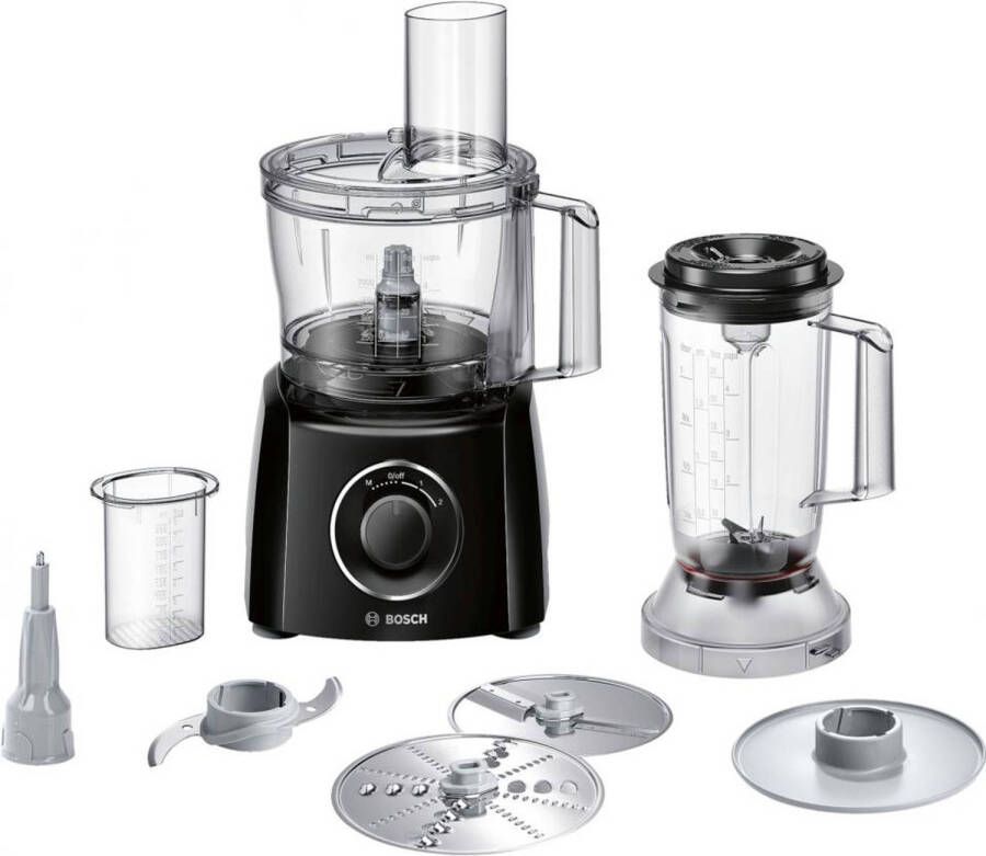 Bosch MultiTalent 3 foodprocessor MCM3201B(Zwart )