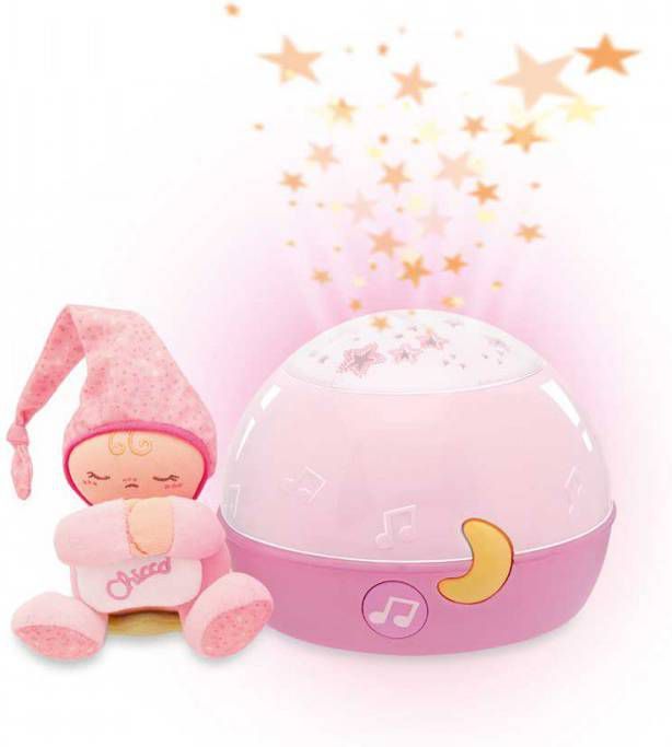 Chicco  Sterrenhemelprojector roze Roze/lichtroze