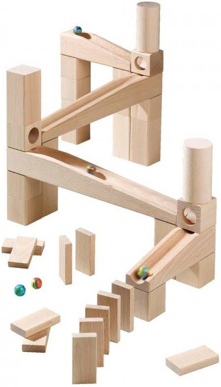Haba Houten Knikkerbaan Starterset 45 delig