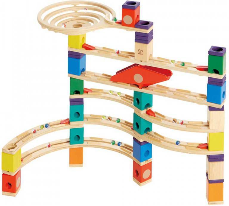 Hape  Quadrilla Knikkerbaan Xcellerator 136-delig