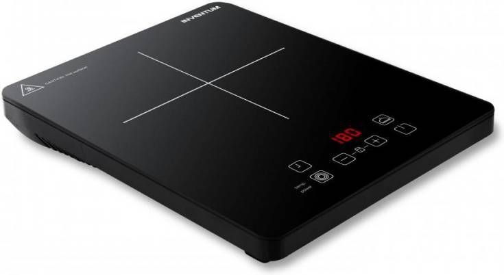 Inventum Inductiekookplaat 2000 W zwart KI120T