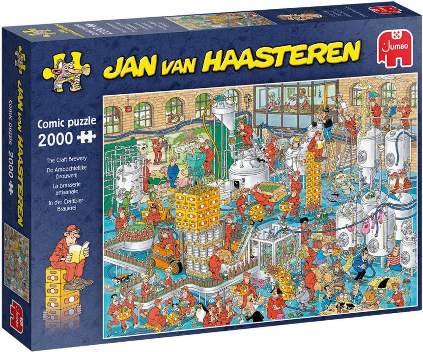 Jumbo Jan van Haasteren De Ambachtelijke Brouwerij legpuzzel 2000 stukjes