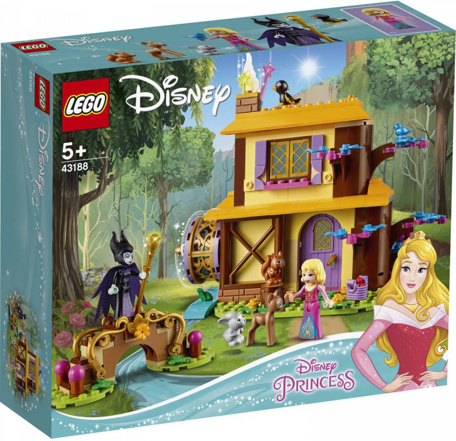 Lego Disney Prinses: Aurora's Boshuisje Speelset (43188)