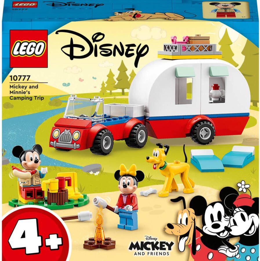 LEGO Mickey And Friends Mickey Mouse En Minnie Mouse Kampeerreis 10777
