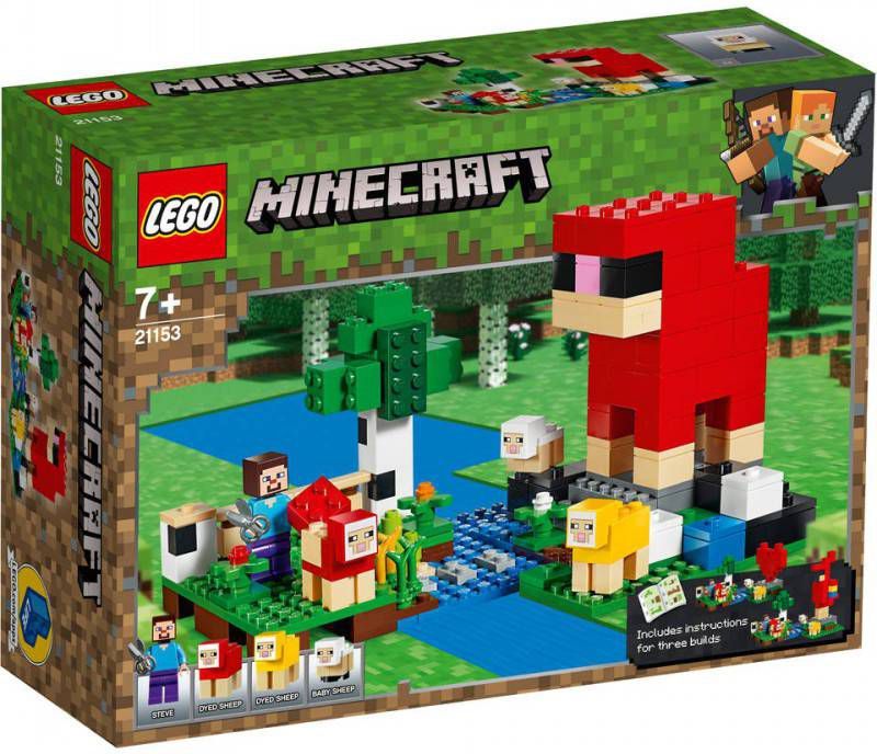 Lego Minecraft: The Wool Farm Building Set (21153)