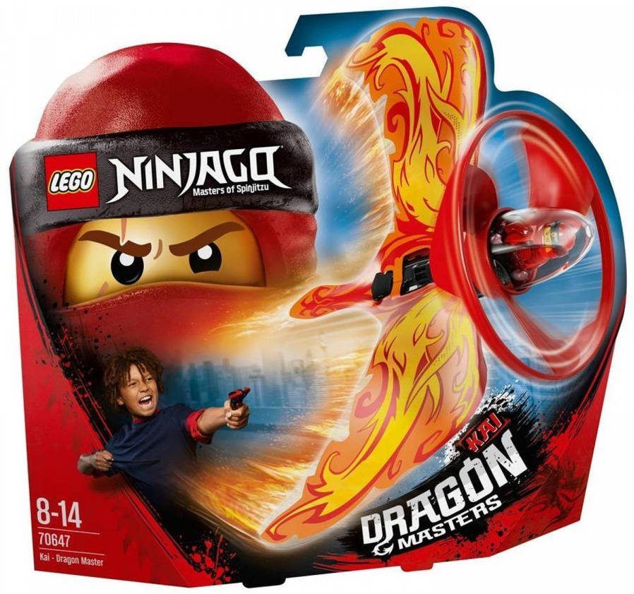 LEGO NINJAGO Drakenmeester Kai 70647 Actie!